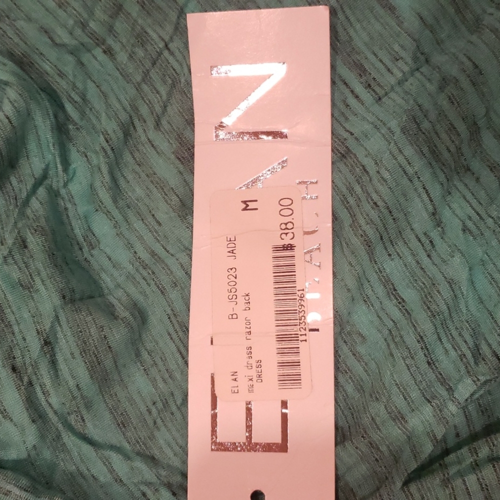 Elan Razor Back Maxi Dress Size M